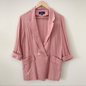 Lulus pink blazer